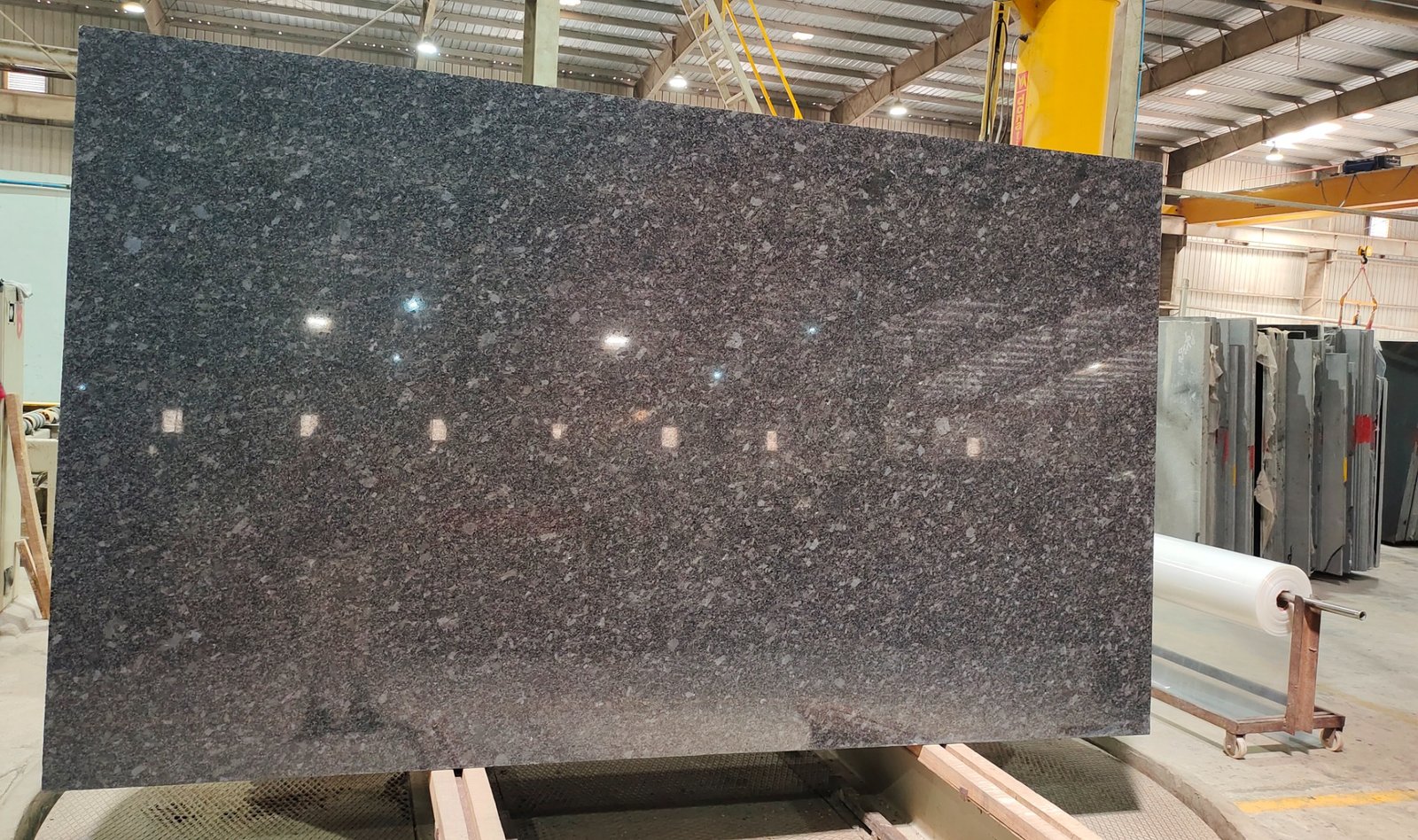 Steel Grey Granite slab
